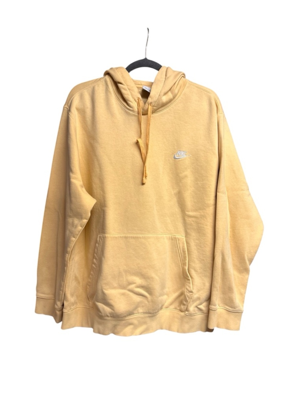 Nike Men's Creamsicle Light Orange Hoodie - Classic Swoosh Pullover